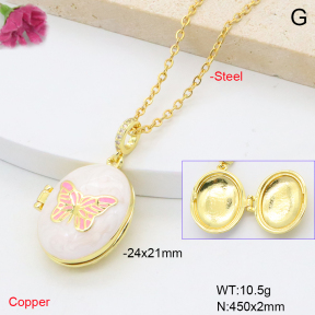 F6N301788vbll-L002  Fashion Copper Necklace