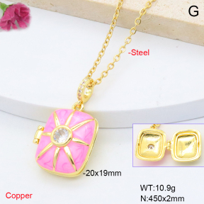 F6N301792vbll-L002  Fashion Copper Necklace