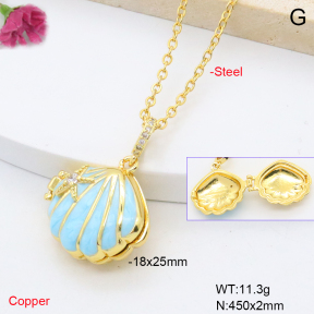F6N301793vbll-L002  Fashion Copper Necklace