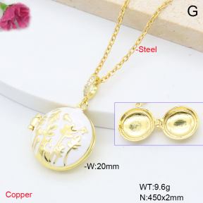 F6N301795vbll-L002  Fashion Copper Necklace