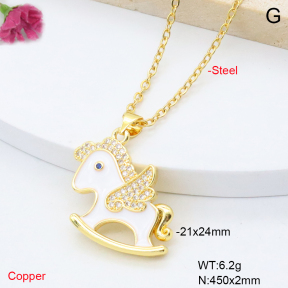 F6N301798aajl-L002  Fashion Copper Necklace