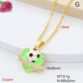 F6N301808aajl-L002  Fashion Copper Necklace