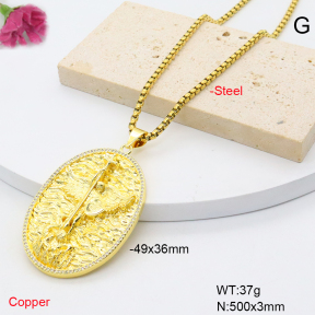 F6N409268vbnb-L002  Fashion Copper Necklace