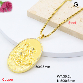 F6N409269vbnb-L002  Fashion Copper Necklace