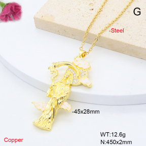 F6N409275aajl-L002  Fashion Copper Necklace