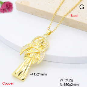 F6N409277aajl-L002  Fashion Copper Necklace