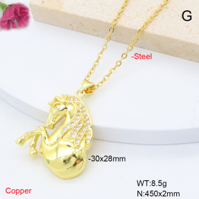 F6N409278aajl-L002  Fashion Copper Necklace