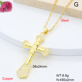 F6N409283aakl-L002  Fashion Copper Necklace