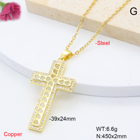 F6N409286ablb-L002  Fashion Copper Necklace