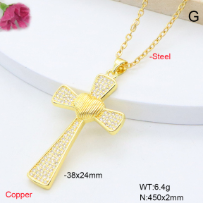 F6N409287ablb-L002  Fashion Copper Necklace