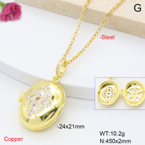 F6N409298vbmb-L002  Fashion Copper Necklace