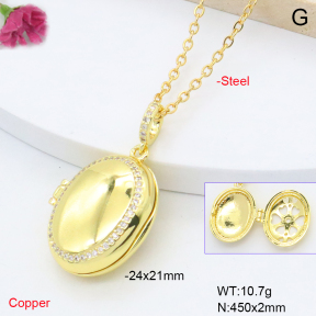 F6N409299vbmb-L002  Fashion Copper Necklace