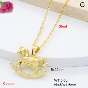 F6N409316vail-L002  Fashion Copper Necklace