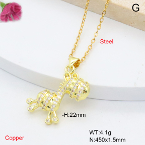 F6N409317aajl-L002  Fashion Copper Necklace