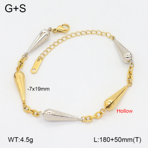 2B2005175abol-434  Stainless Steel Bracelet