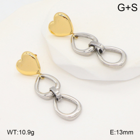 2E2006693vbmb-434  Stainless Steel Earrings
