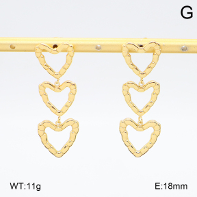 2E2006696vbmb-434  Stainless Steel Earrings