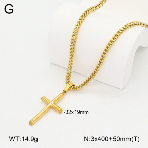 2N2008233bbov-749  Stainless Steel Necklace