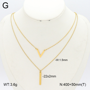 2N2008246vbmb-749  Stainless Steel Necklace