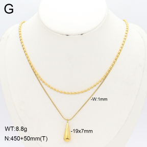 2N2008251vbnb-749  Stainless Steel Necklace