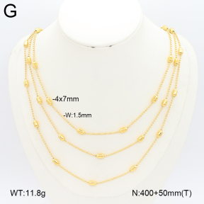 2N2008261bhia-434  Stainless Steel Necklace