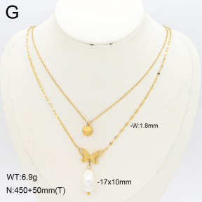 2N3003244vbmb-749  Stainless Steel Necklace