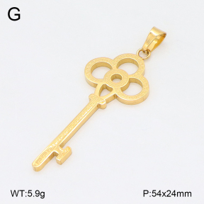 2P2005443ablb-239  Stainless Steel Pendant