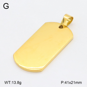 2P2005458avja-239  Stainless Steel Pendant