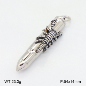 2P2005481bbov-239  Stainless Steel Pendant