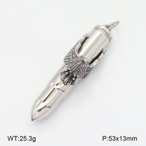 2P2005485bbov-239  Stainless Steel Pendant