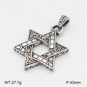 2P2005506bbov-239  Stainless Steel Pendant
