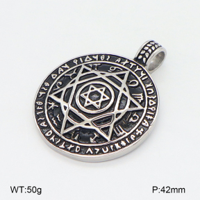 2P2005519bbov-239  Stainless Steel Pendant