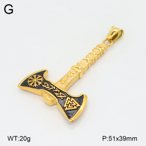 2P2005522vbnb-239  Stainless Steel Pendant