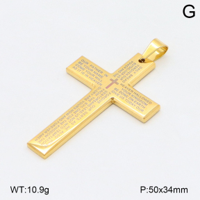 2P2005569ablb-239  Stainless Steel Pendant