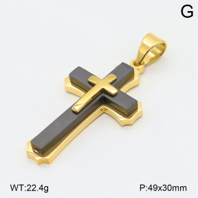 2P2005629bbov-239  Stainless Steel Pendant