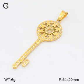 2P4001624ablb-239  Stainless Steel Pendant