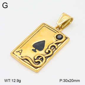 2P4001640vbnb-239  Stainless Steel Pendant