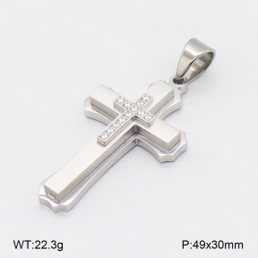 2P4001669bbov-239  Stainless Steel Pendant
