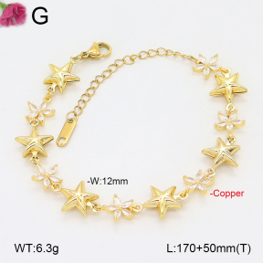 F2B402719vhhl-J158  Fashion Copper Bracelet