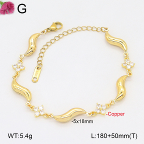 F2B402720vhhl-J158  Fashion Copper Bracelet