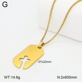 2N2008270vajj-704  Stainless Steel Necklace