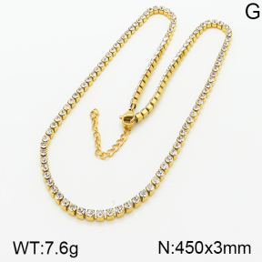 5N4000554vhhl-641  Stainless Steel Necklace