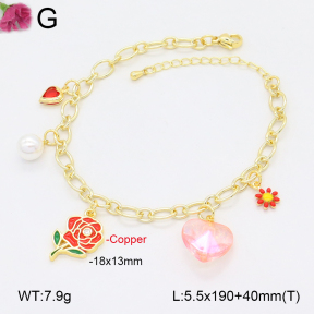 F2B301461bbov-J72  Fashion Copper Bracelet