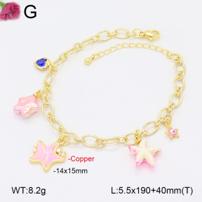 F2B301462bbov-J72  Fashion Copper Bracelet