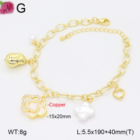 F2B301466bbov-J72  Fashion Copper Bracelet