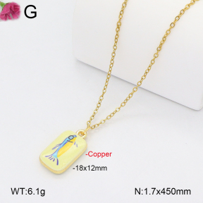 F2N300484vbll-J72  Fashion Copper Necklace