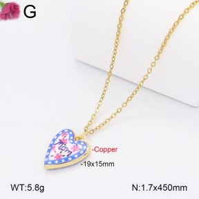 F2N300486vbll-J72  Fashion Copper Necklace