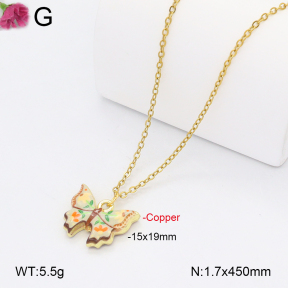 F2N300487vbll-J72  Fashion Copper Necklace