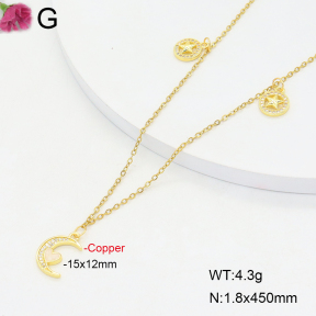 F2N401358bbov-J72  Fashion Copper Necklace