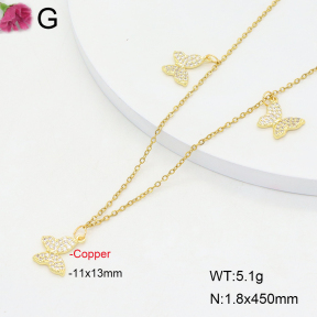 F2N401359bbov-J72  Fashion Copper Necklace